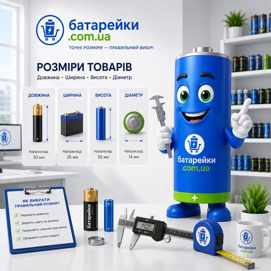 Характеристика товару Ширина