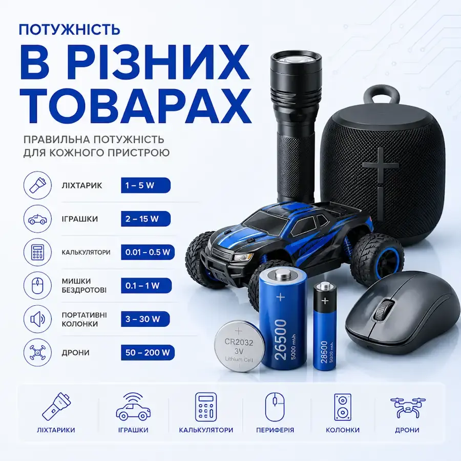 Пристрій із потужністю POTUZNIST