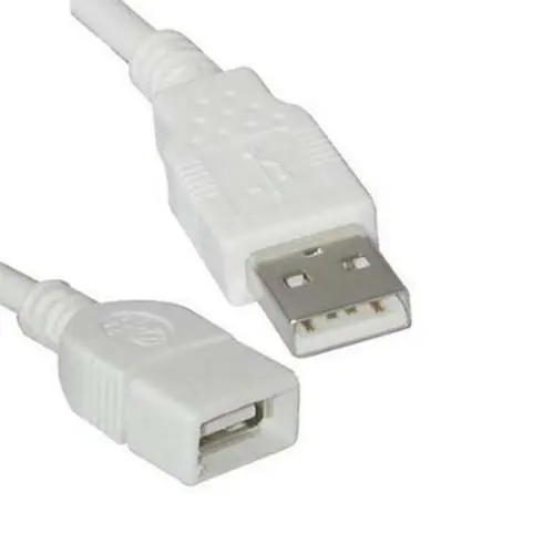 Різноманітні USB кабелі, включаючи подовжувачі, кабелі для принтерів та спеціалізовані з'єднувальні кабелі