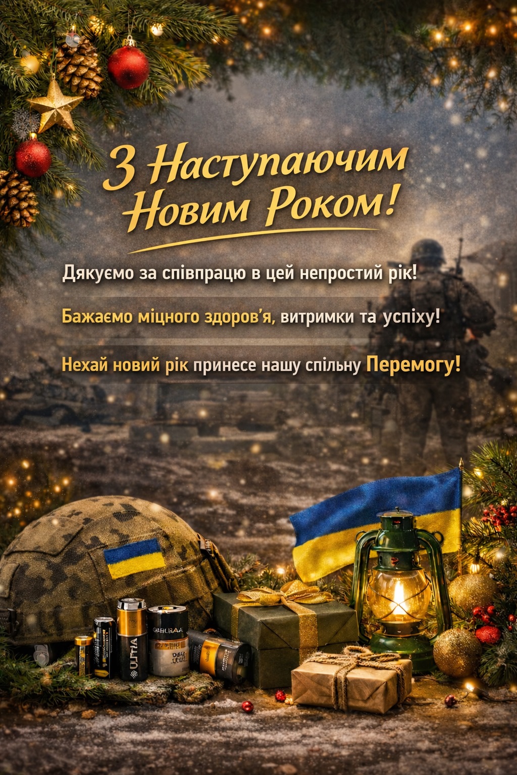 Вітаємо з Новим 2026 роком!