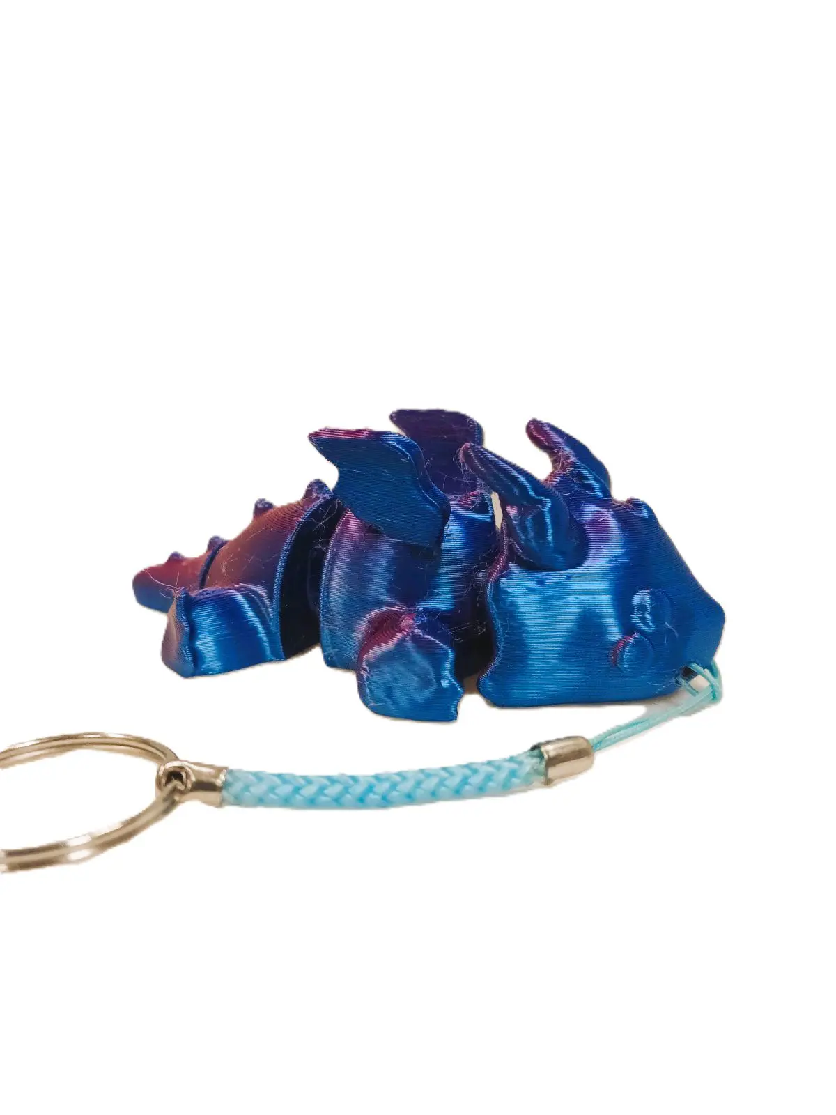 3D друк брелок-іграшка Дракончик з крилами ), зображення 3