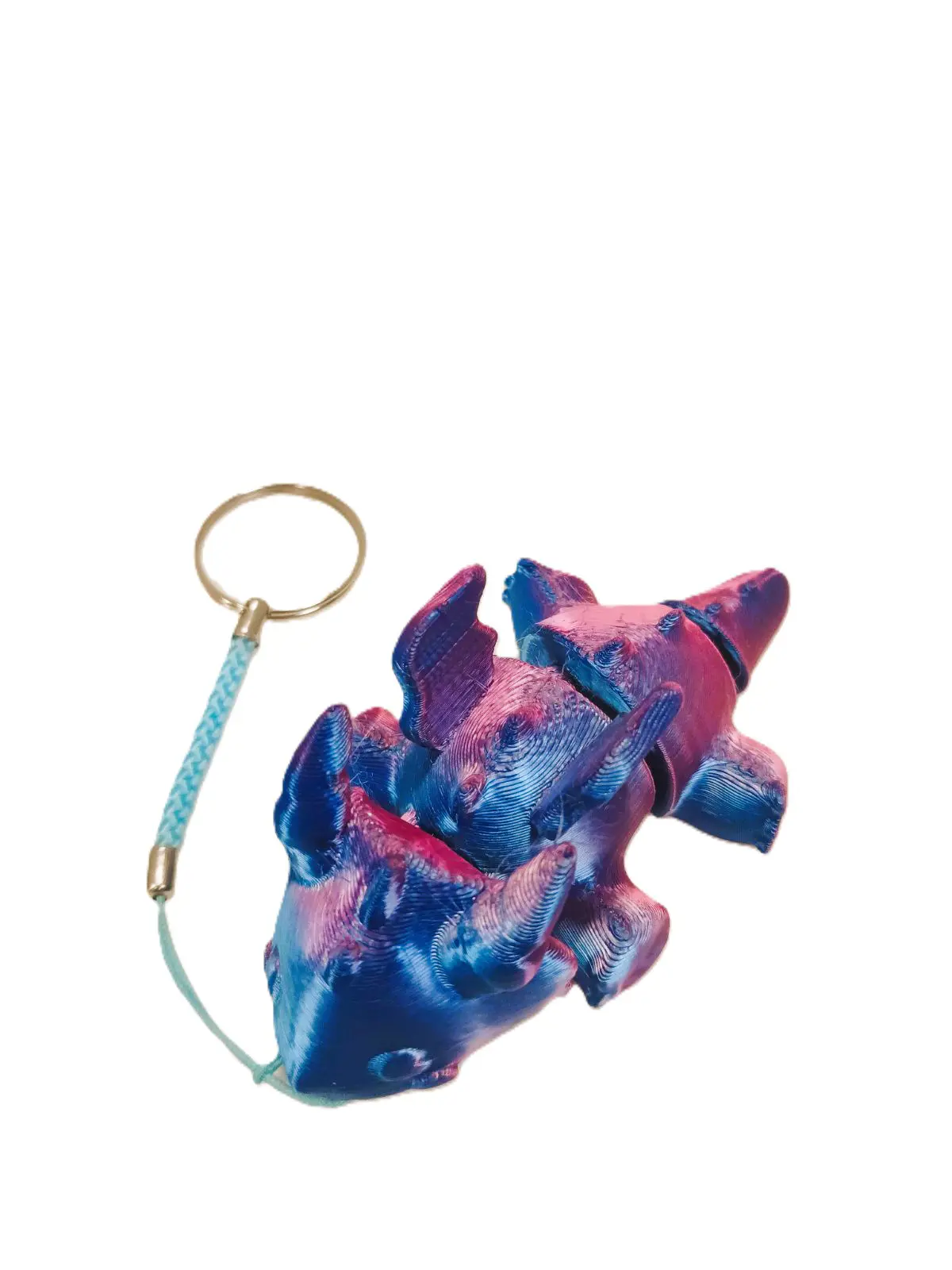 3D друк брелок-іграшка Дракончик з крилами ), зображення 4