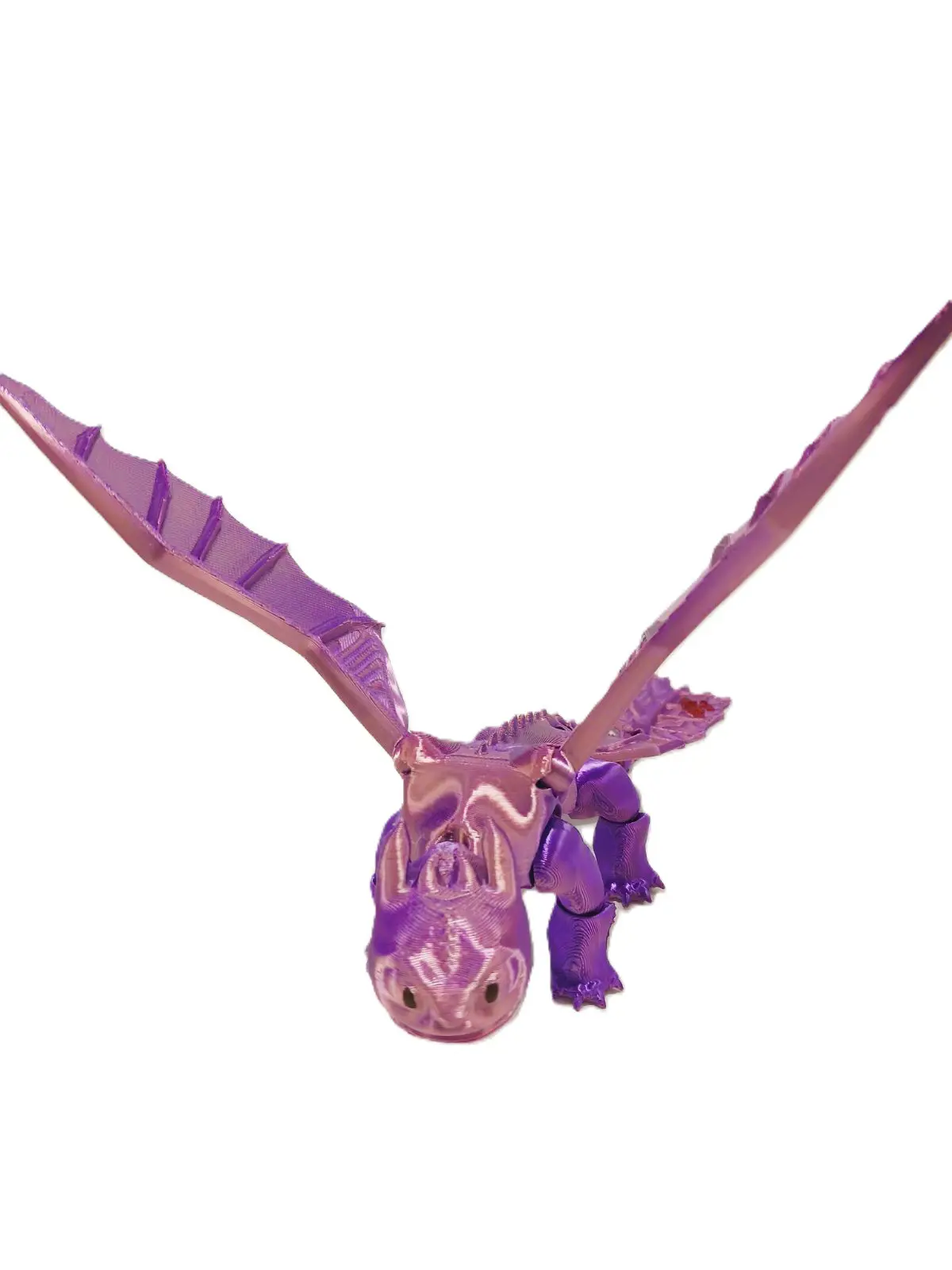3D друк іграшка флексі-Дракон з крилами), зображення 3