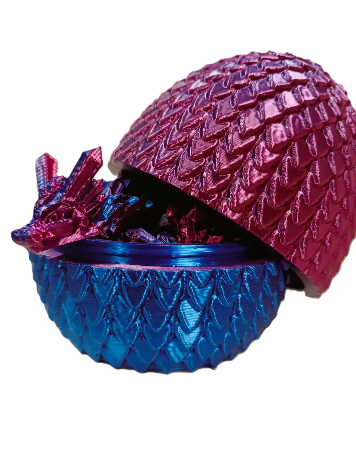 3D друк іграшка Яйце-дракона шарнірний