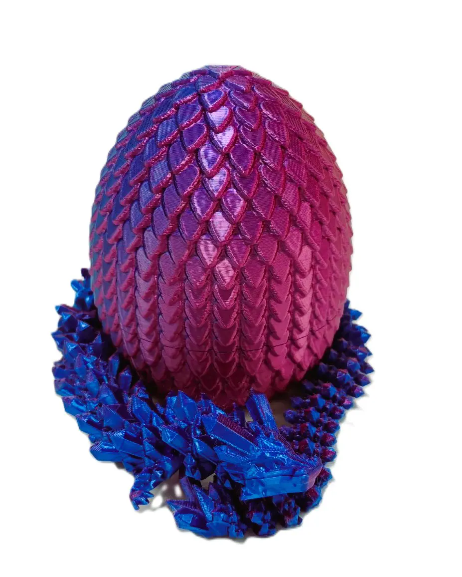 3D друк іграшка Яйце-дракона шарнірний), зображення 7