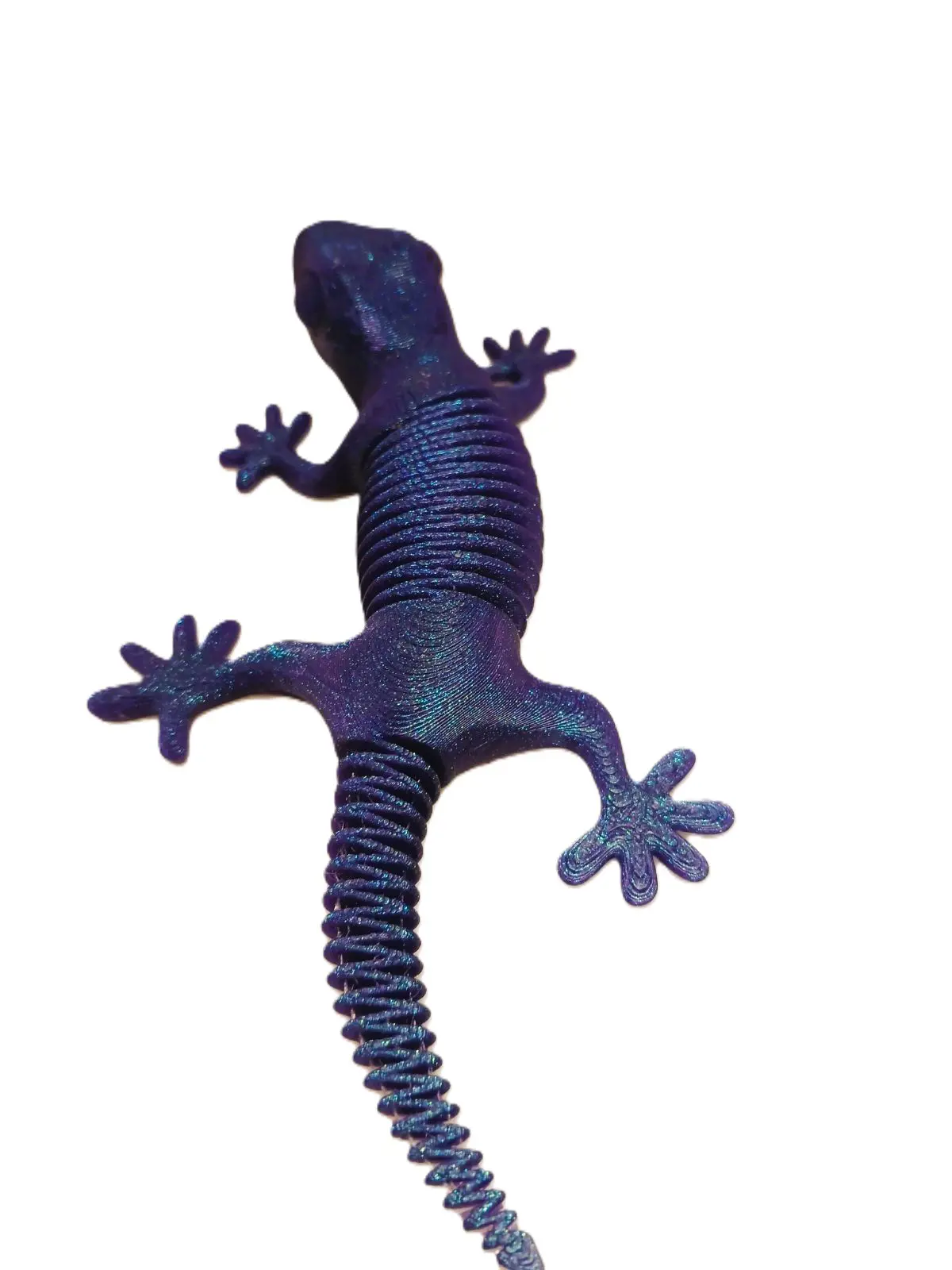 3D друк іграшка ящірка Гекон магніт), зображення 3