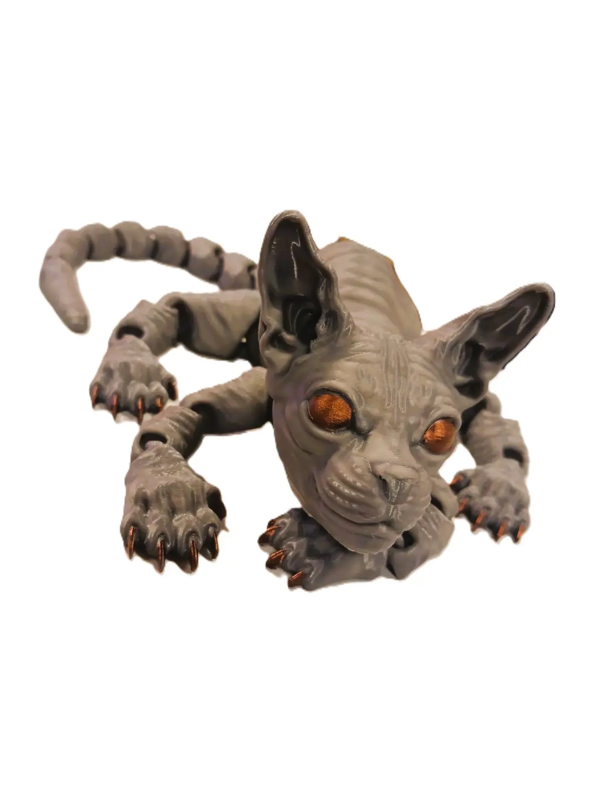 3D друк іграшка Кіт - сфінкс "лисий поппі"), зображення 2