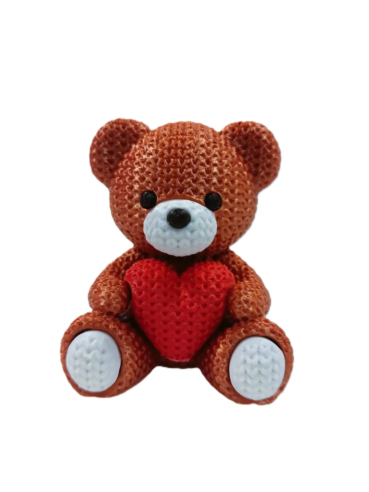 3D друк іграшка Ведмежа з серцем ), зображення 2