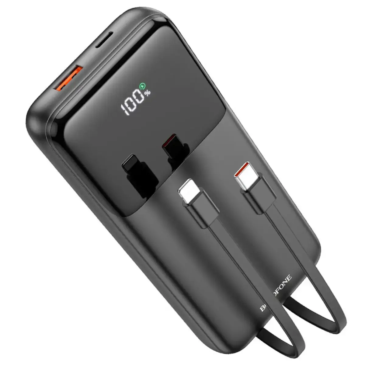 power bank BOROFONE BJ22A PD20W 20000mAh чорний), зображення 5 power bank BOROFONE BJ22A PD20W 20000mAh чорний), зображення 5