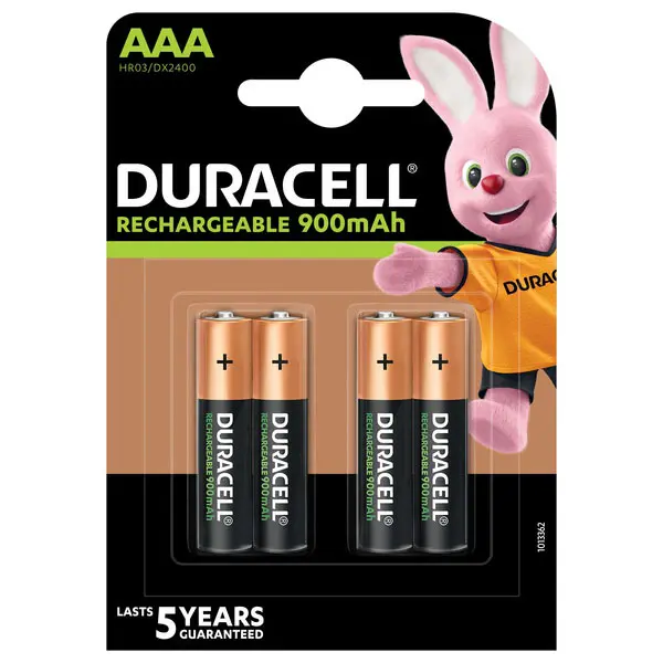 Акумулятор DURACELL HR03/ААА Ni-Mh 900mAh 4bl), зображення 2