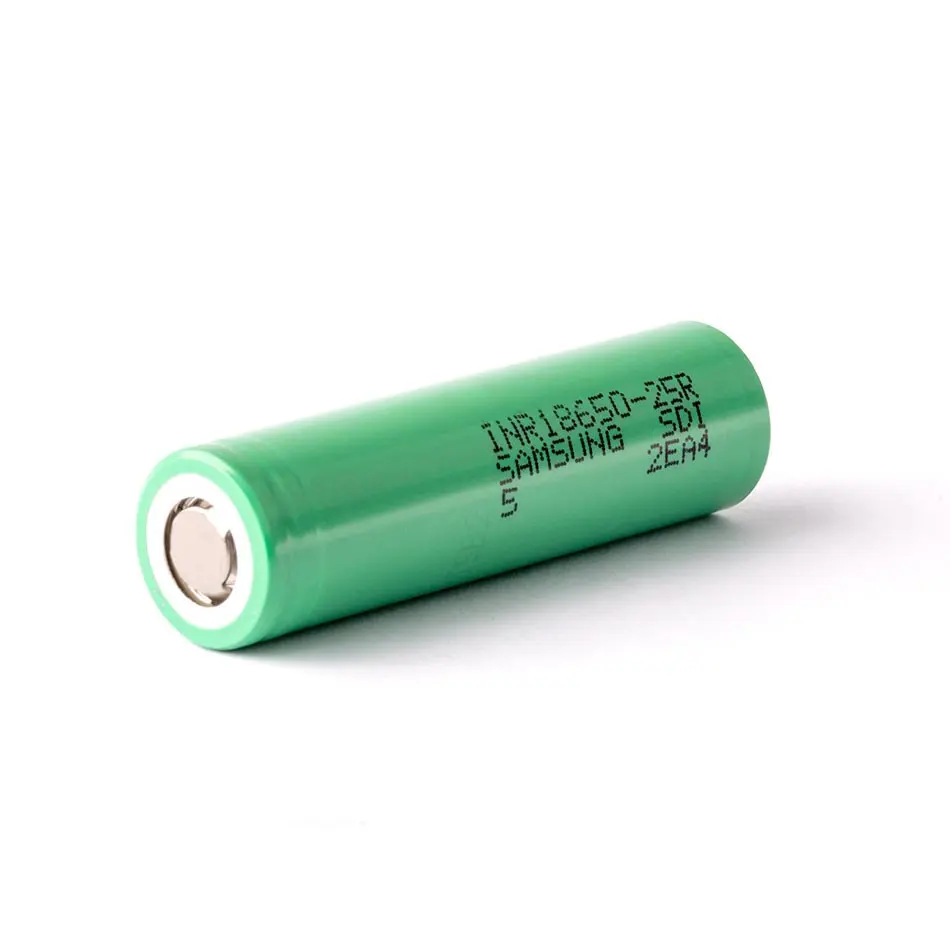 Акумулятор літієвий Li-ion Samsung INR18650-25R 2500mAh (20A) від батарейки.com.ua