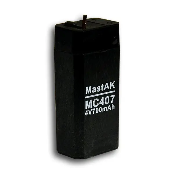 Акумулятор свинцевий для ліхтарика Mastak MС407 4V 700mAh), зображення 3