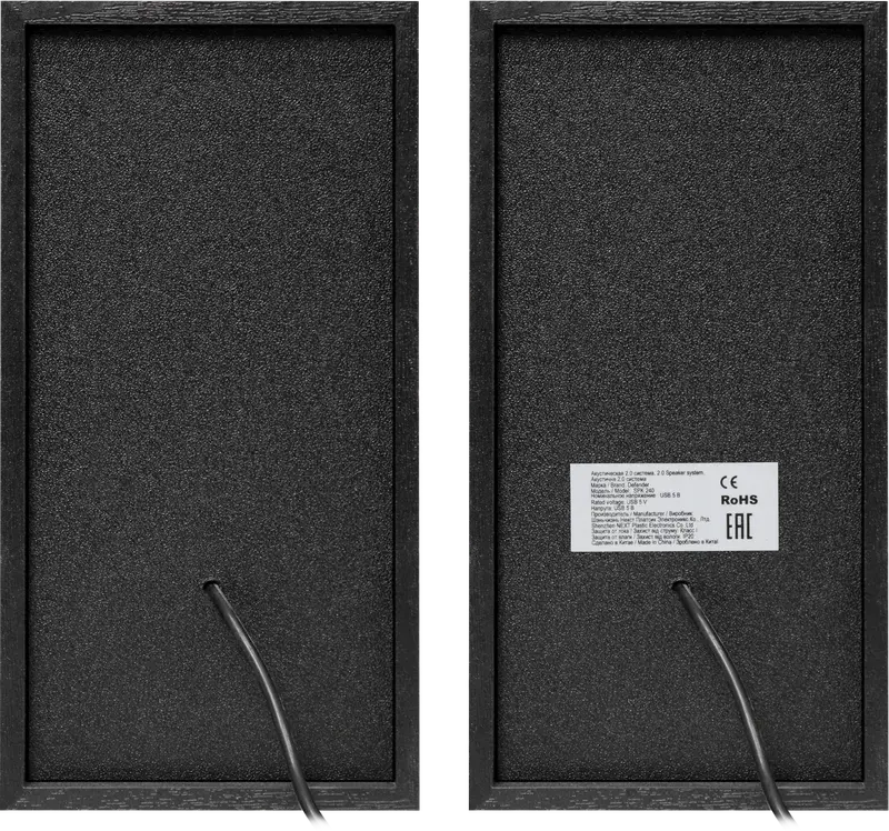 Акустика DEFENDER 2.0 SPK 240 USB 6W black), зображення 5