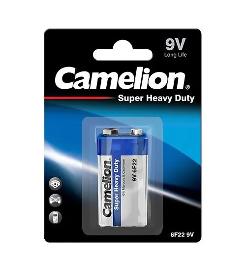 Батарейка CAMELION 6F22 (BL) Blue), зображення 2