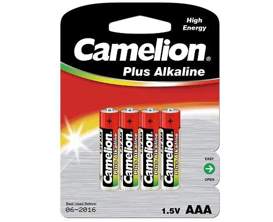 Батарейка CAMELION LR03 Plus Alkaline 4BL ), зображення 2