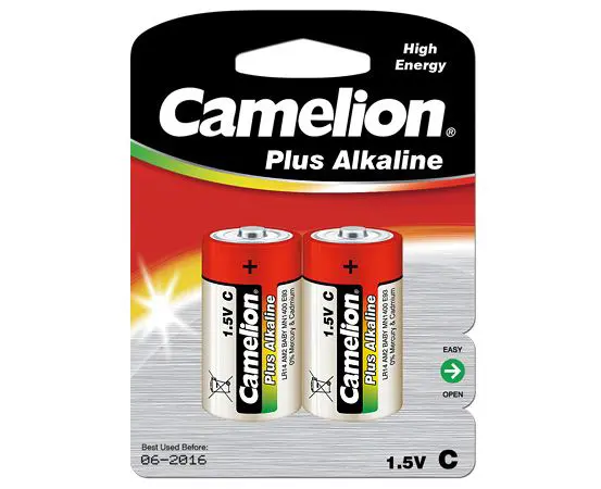 Батарейка CAMELION LR14 2 BL Plus Alkaline), зображення 2