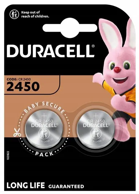 Батарейка DURACELL DL2450 DSN 2 шт. від батарейки.com.ua