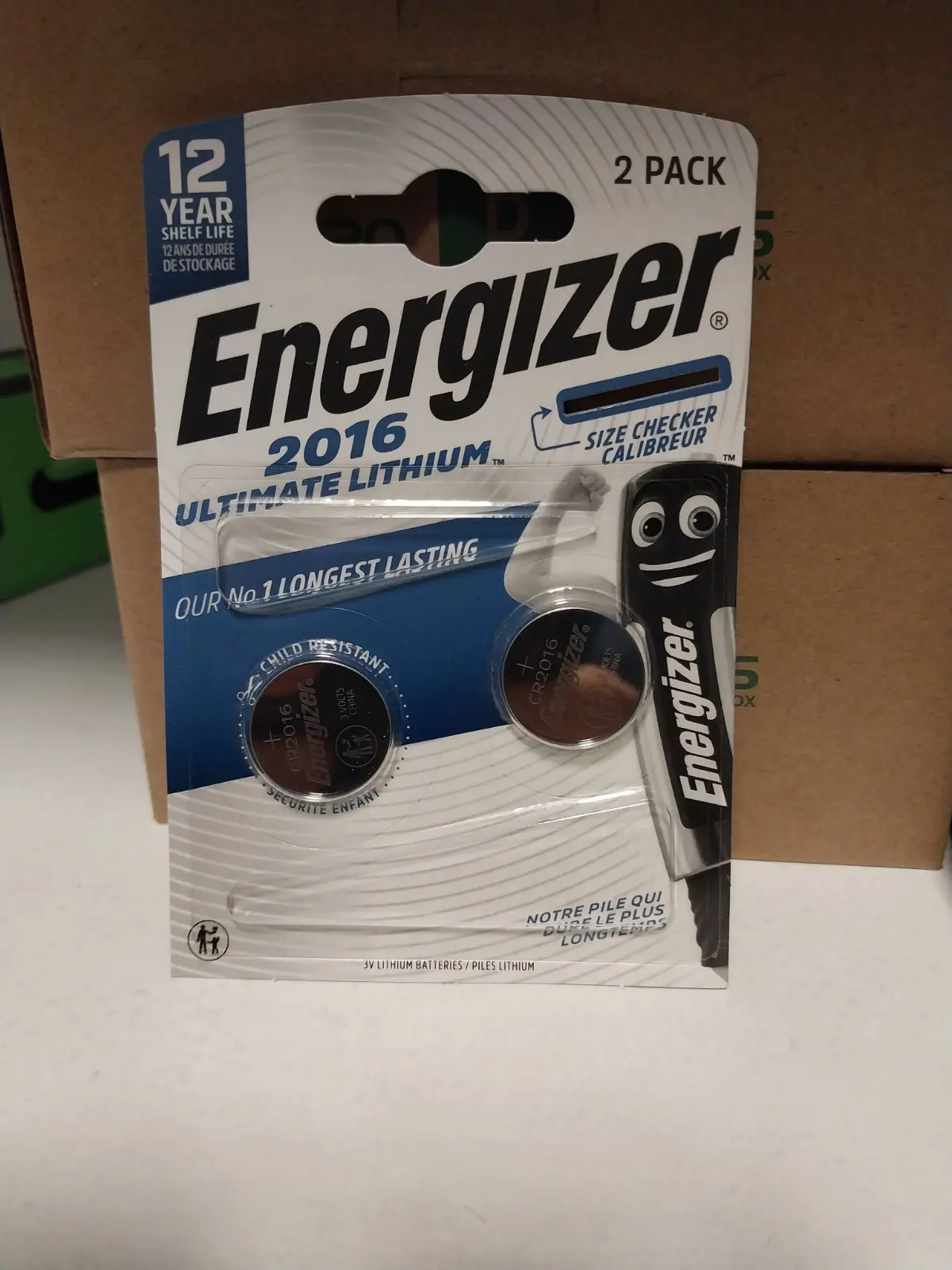 Батарейка ENERGIZER CR2016 Ultimate Lithium 2BL від батарейки.com.ua