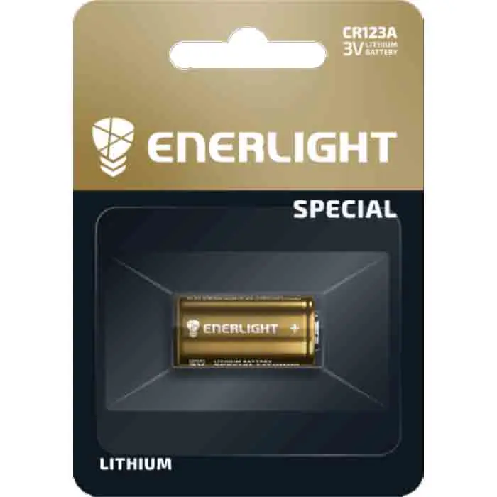 Батарейка ENERLIGHT LITHIUM CR 123A BLI 1 купити на батарейки.com.ua