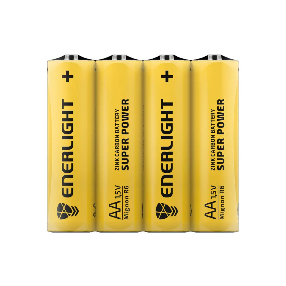 Батарейка ENERLIGHT R6 Super Power shrink 4 на батарейки.com.ua
