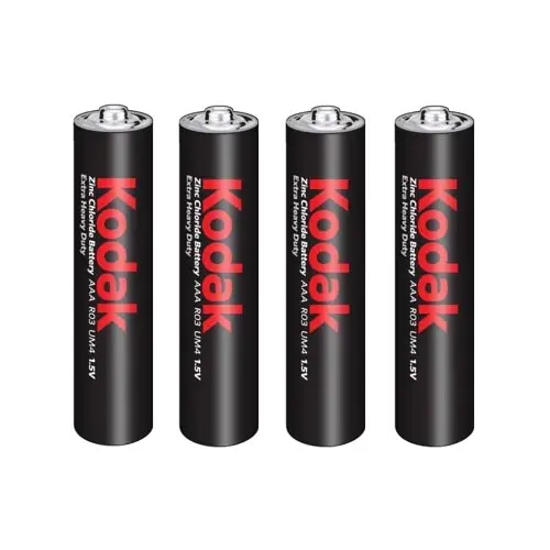 Батарейка KODAK ZINC ECONOMY R 03, упаковка 4 штуки, батарейки.com.ua