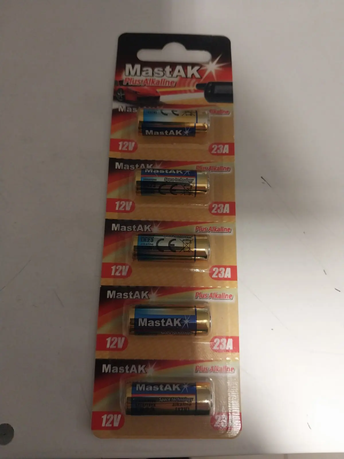 Батарейка MASTAK LR23A блістер 5шт від батарейки.com.ua