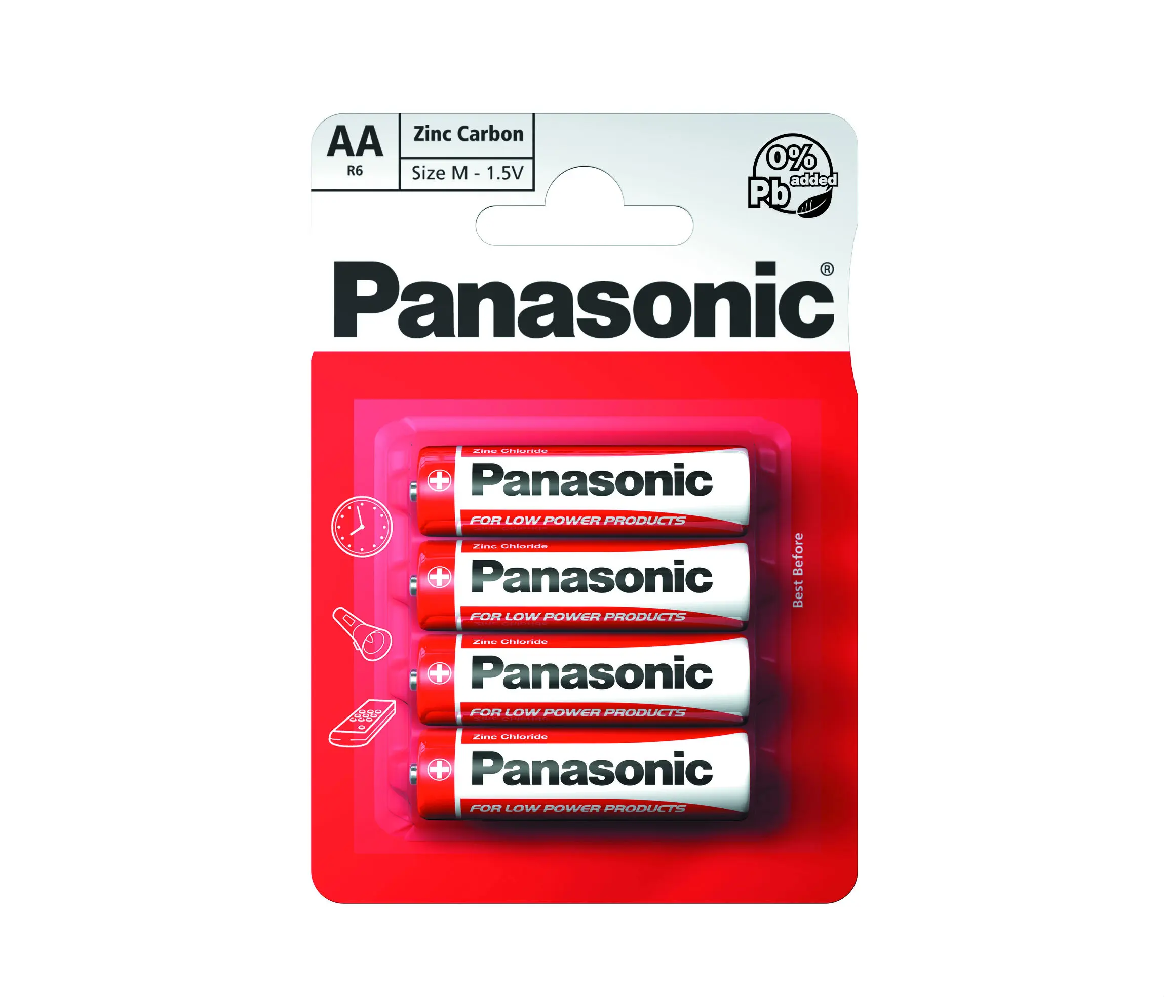Батарейка PANASONIC R 6 Special блистер 1х4шт 48уп - купити на батарейки.com.ua