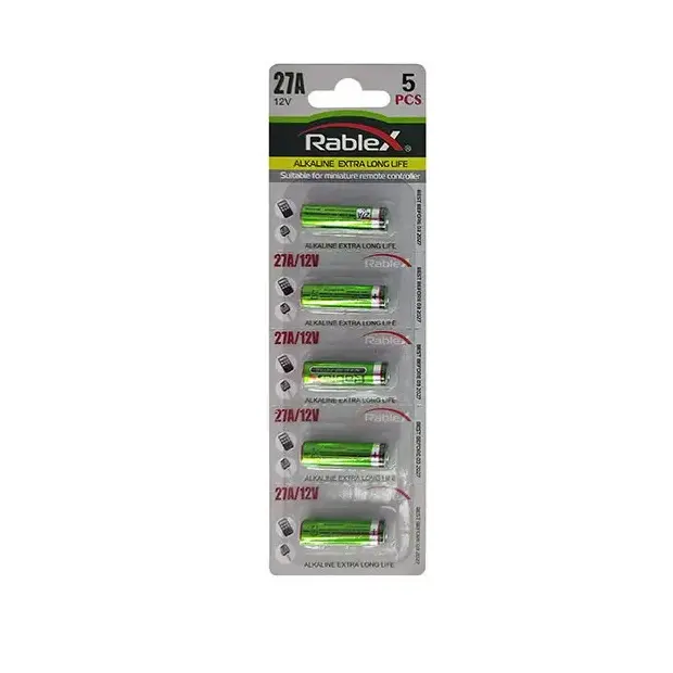 Батарейка Rablex 27A/5bl доступна на батарейки.com.ua