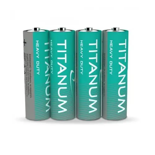 Батарейка Titanum R06 коробка 1х4шт на батарейки.com.ua
