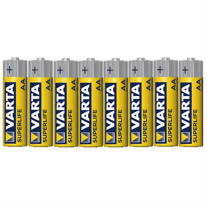 Батарейка VARTA 2006 (R6) Superlife в упаковці з 8 штук на сайті батарейки.com.ua