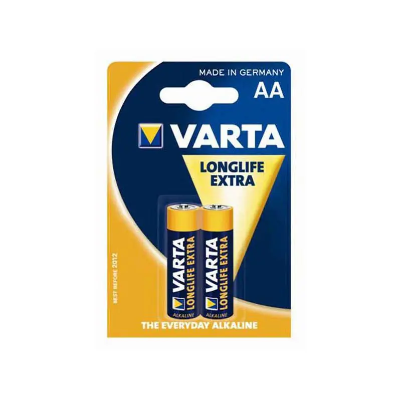 Батарейка VARTA 4106 (LR6) EXTRA LongLife 2bl - батарейки.com.ua