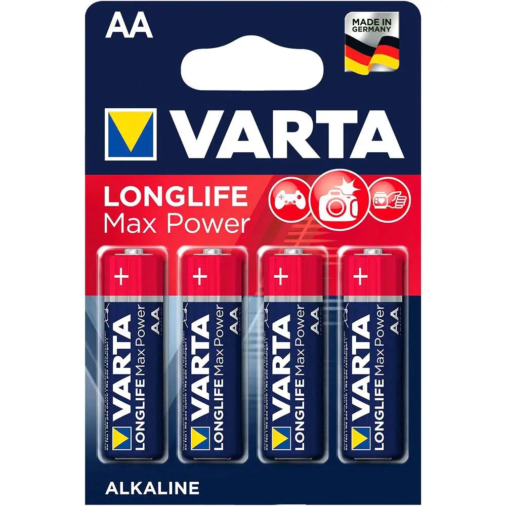 Батарейка VARTA 4706 (LR06) LONGLIFE Max-Power в упаковці 4 штуки