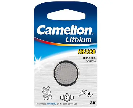 Батарейка літієва CAMELION CR 2320 / 1 BL), зображення 2