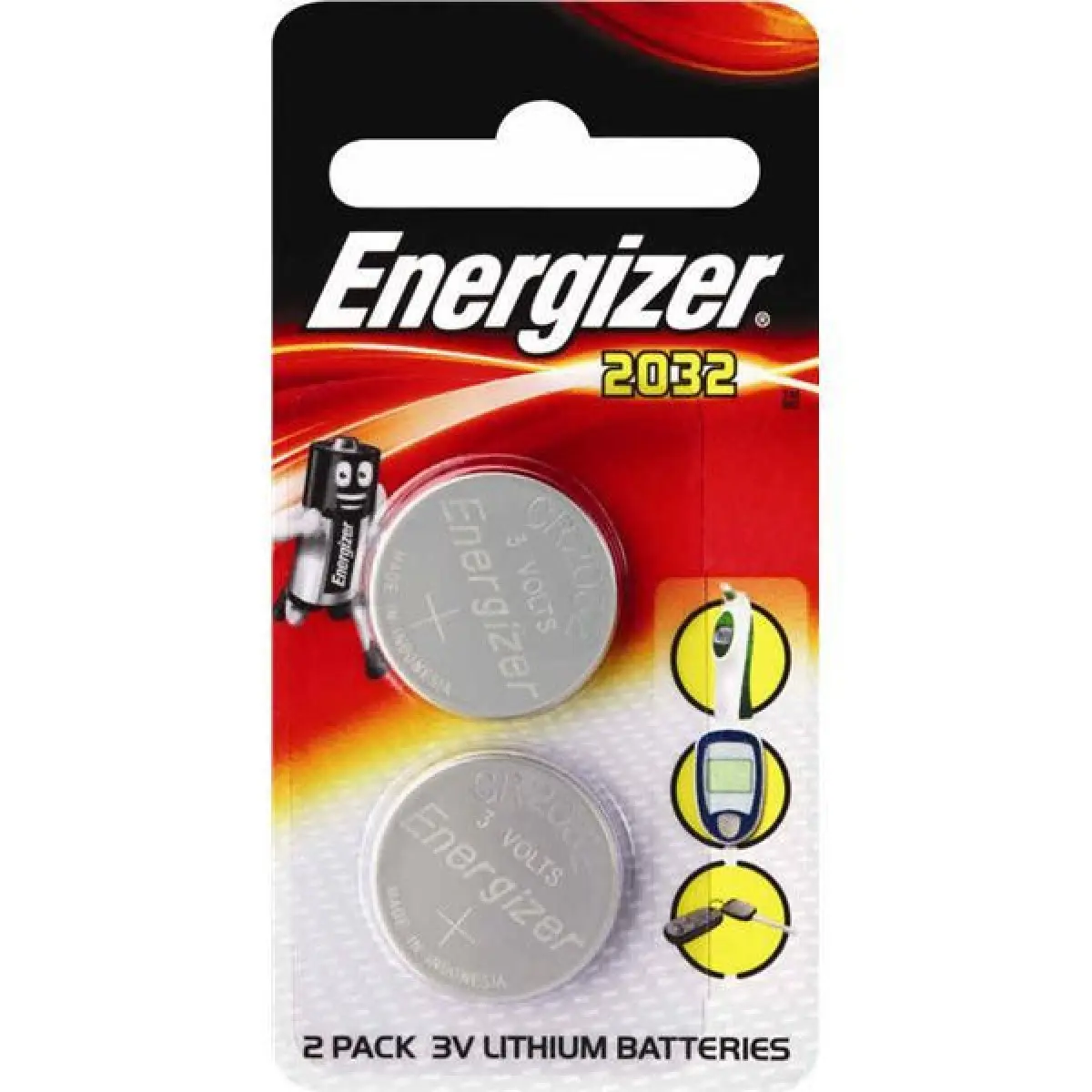 Літієва батарейка ENERGIZER CR2032 Ultimate Lithium (2BL) - купити на батарейки.com.ua