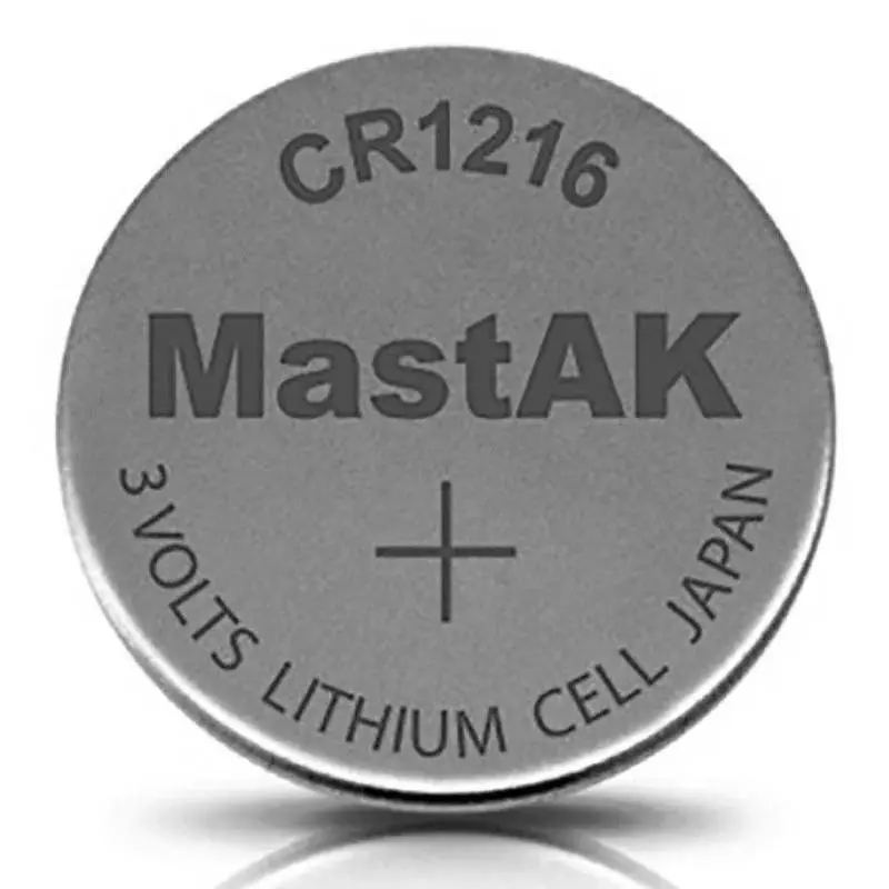 Батарейка літієва MASTAK CR1216 5bl від батарейки.com.ua