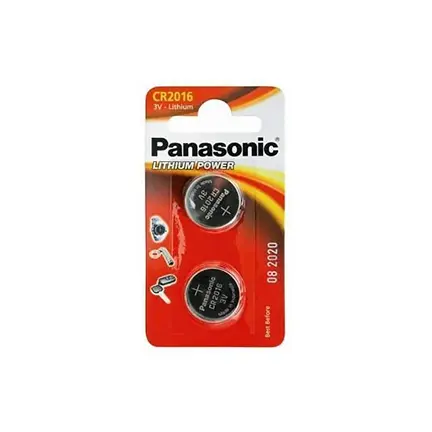 Батарейка літієва PANASONIC CR2016 Lithium, 3V, 1x4 шт), зображення 3