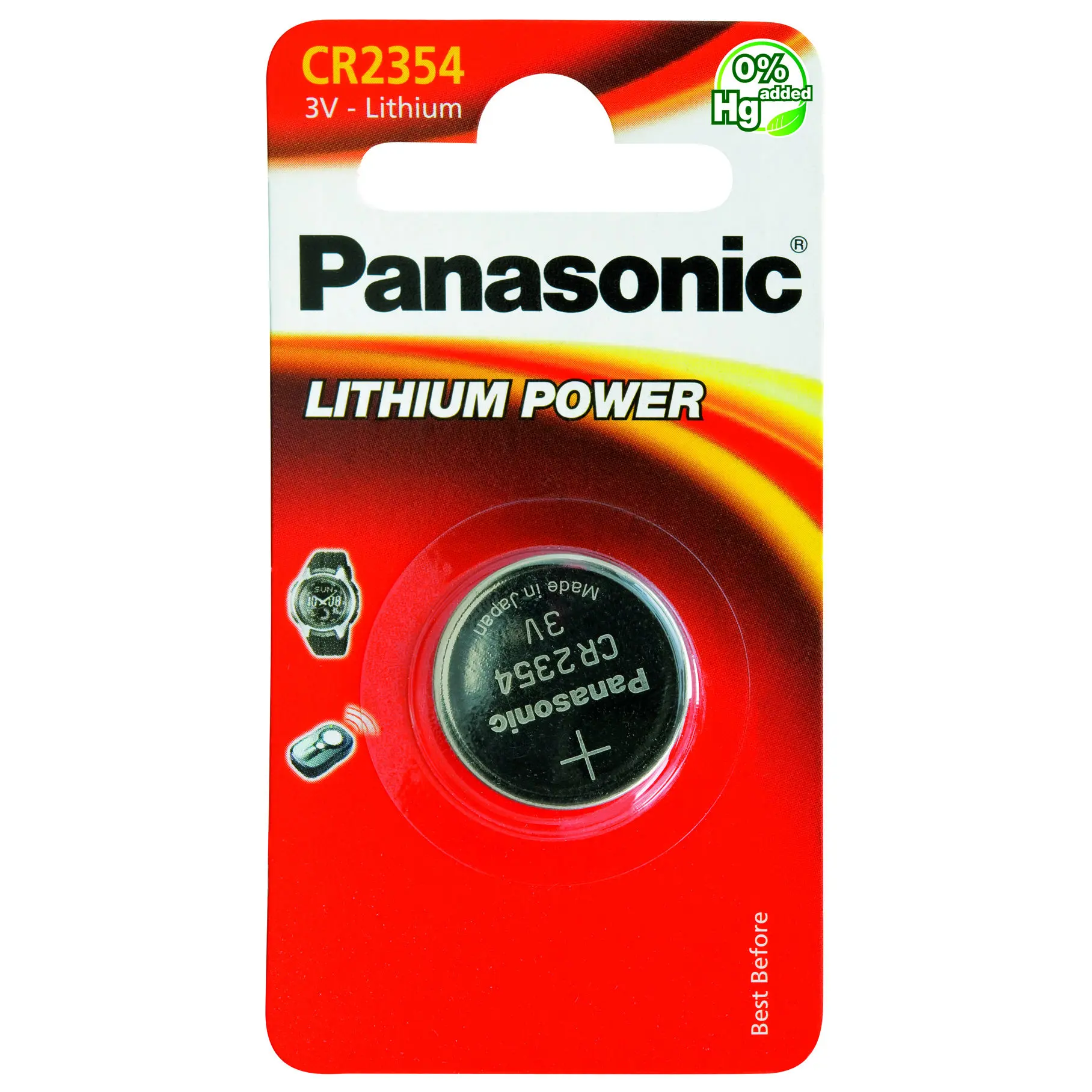 Батарейка літієва PANASONIC CR2354, 3V, 1 шт на батарейки.com.ua