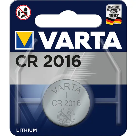 Батарейка літієва VARTA Lithium 6016 (CR2016)), зображення 3