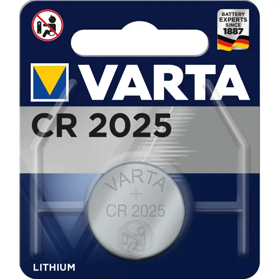 Батарейка літієва VARTA Lithium 6025 (CR2025)), зображення 3