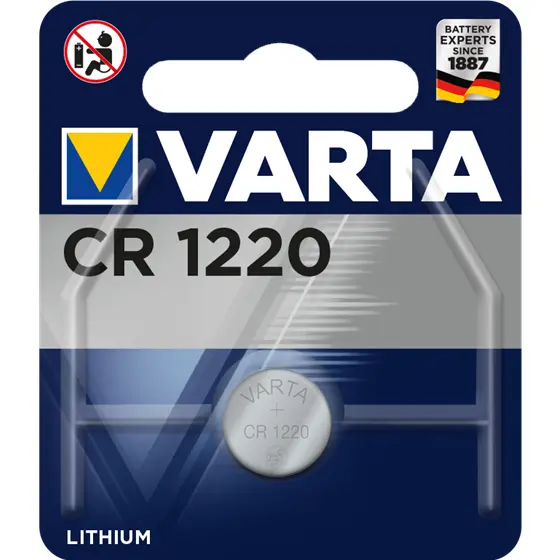 Батарейка літієва VARTA Lithium 6220 (CR1220)), зображення 3