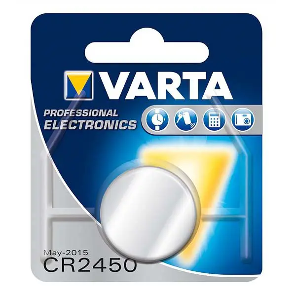 Батарейка літієва VARTA Lithium 6450 (CR2450)), зображення 3