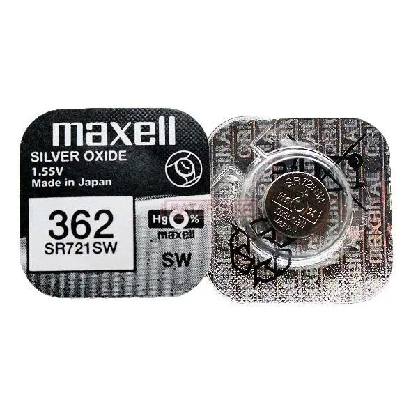 Батарейка в годинник MAXELL SR721SW B1 (362) 1х10 від батарейки.com.ua