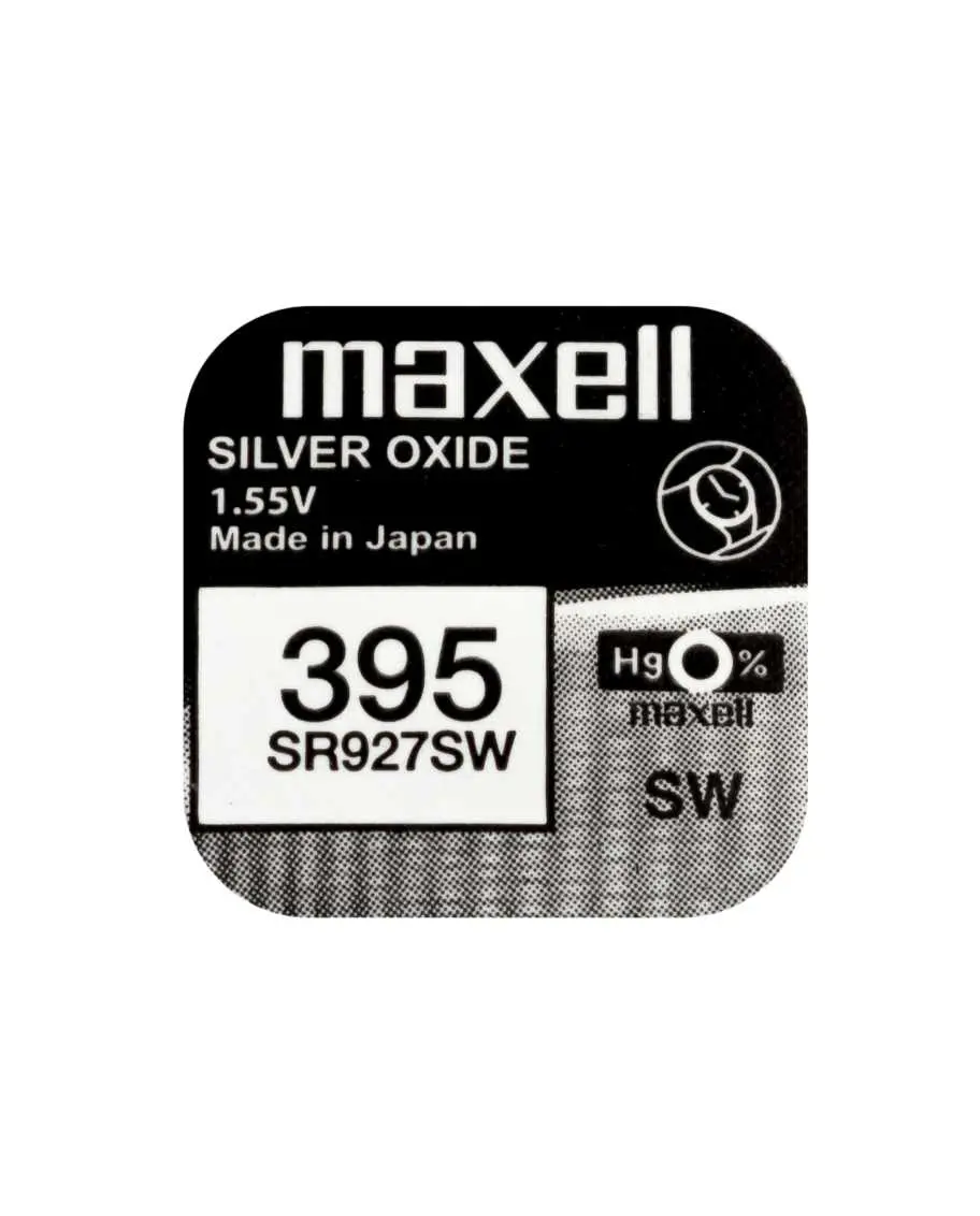 Батарейка в годинник MAXELL SR927SW-B1 (395) 1x10 (NEW EUROPE) від батарейки.com.ua