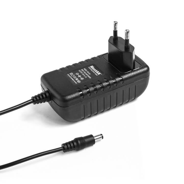 Блок живлення MastAK SW-2123(2,1) 12V 3A з кабелем 1м, штекер 5,5*2,1 мм), зображення 4