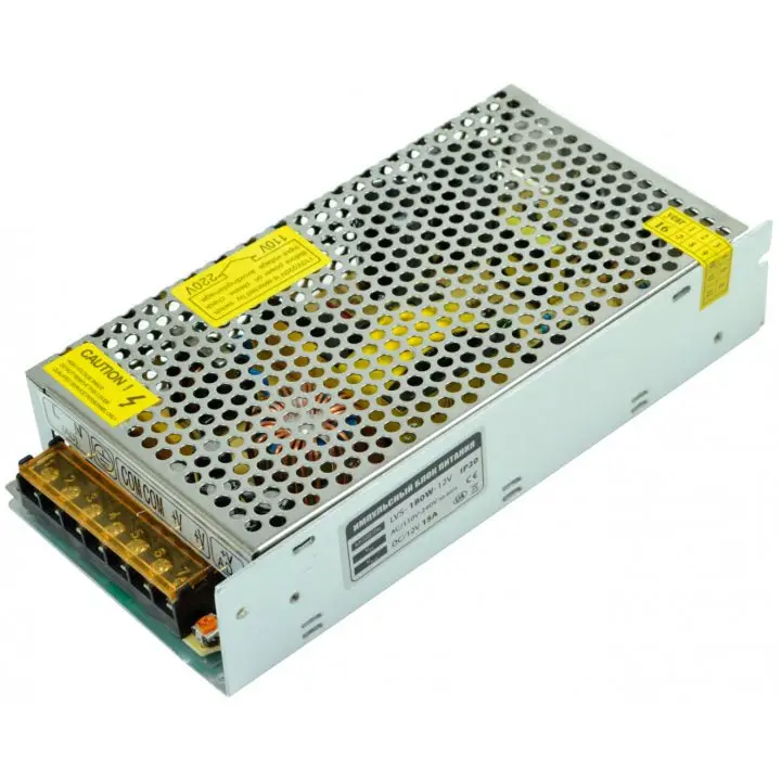 Блок живлення Venom VST-180-12 12V 15A 180Вт IP20 перфорований корпус), зображення 2