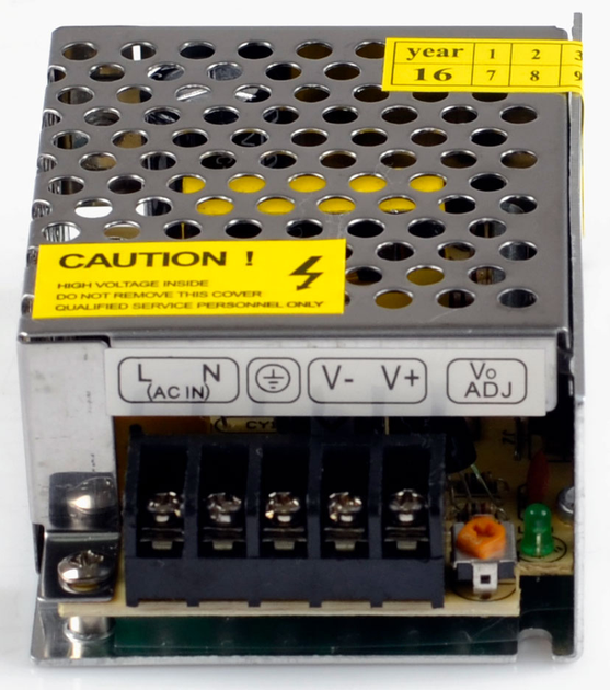 Блок живлення Venom VST-40-12 12V 3A 40Вт IP20 перфорований корпус), зображення 3