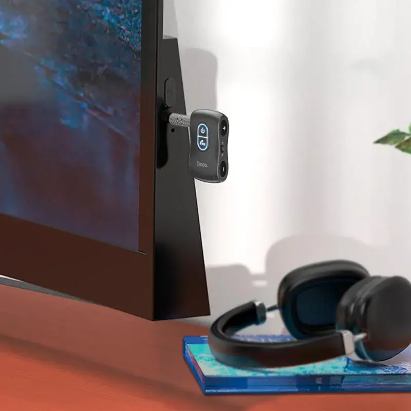 Bluetooth аудіо ресівер Hoco E73 Pro (вбудований  АКБ)), зображення 3