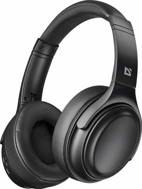 Bluetooth Навушники DEFENDER FreeMotion B535 black (накладні, складна конструкція, мікрофон, слот для карти пам'яті Micro SD, клавішт керування дзвінки треки, регулюєме оголів'я, акумулятор 300 мАг) від батарейки.com.ua