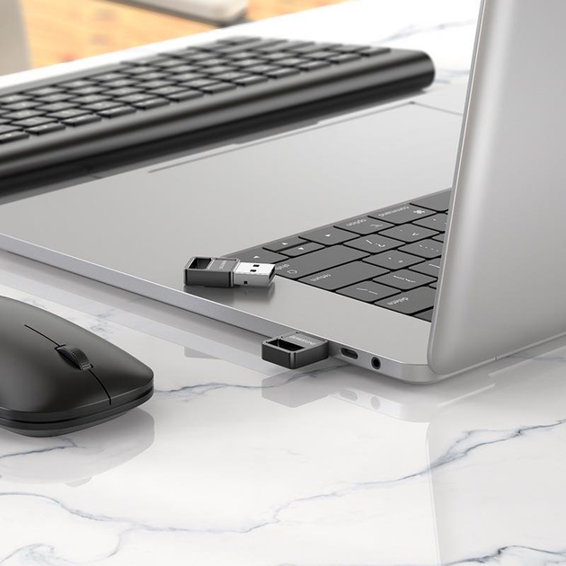Bluetooth адаптер BOROFONE DH8 USB BTчорний), зображення 3 Bluetooth адаптер BOROFONE DH8 USB BTчорний), зображення 3