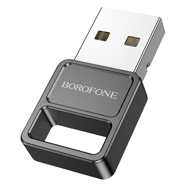 Bluetooth адаптер BOROFONE DH8 USB BTчорний), зображення 5 Bluetooth адаптер BOROFONE DH8 USB BTчорний), зображення 5